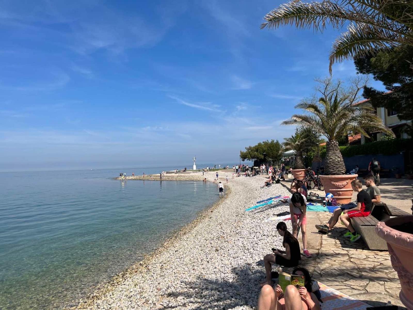 First Row To The Sea - Maremi Izola Apartment Terrace 外观 照片